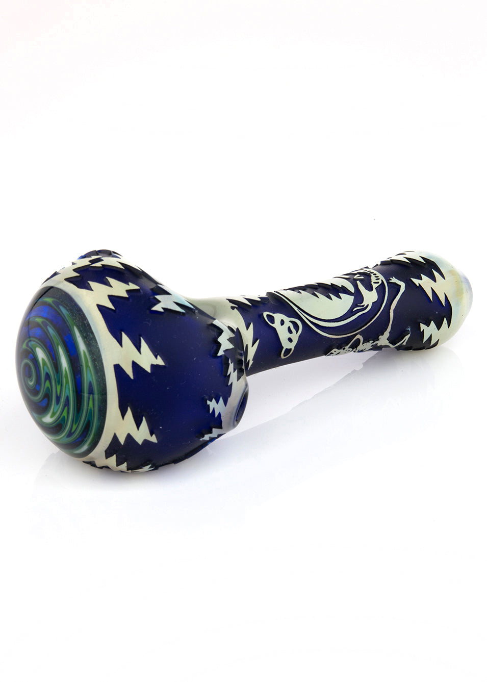 Grateful Dead Colored Tubing Wig Wag Spoon #2 by Liberty 503