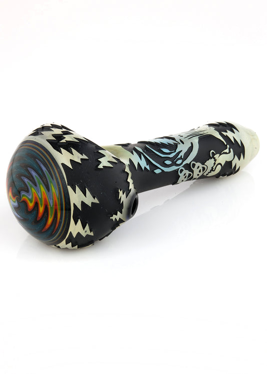 Grateful Dead Color Tubing with Wig Wag Spoon #9 by Liberty 503