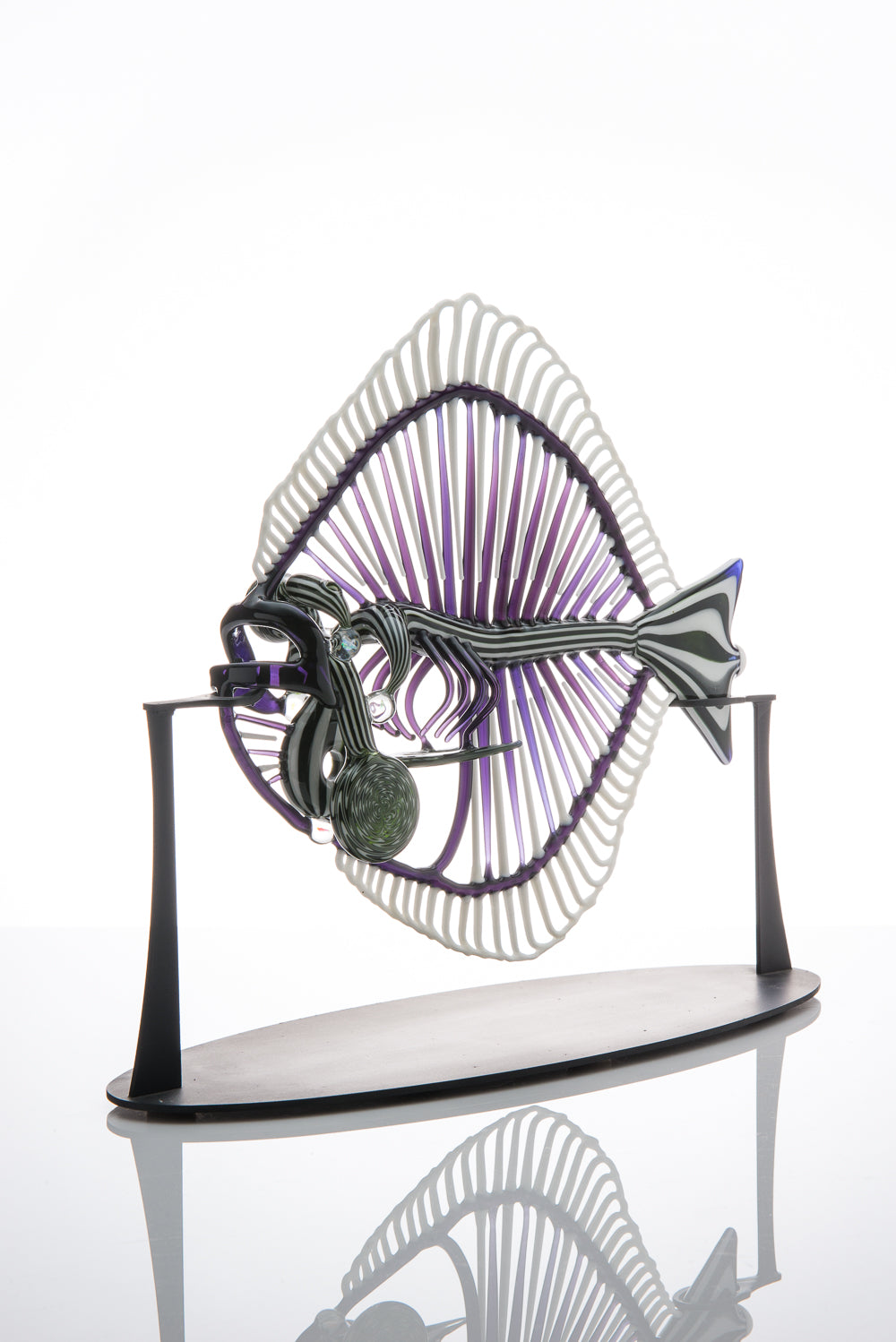 Glass Art Flounder