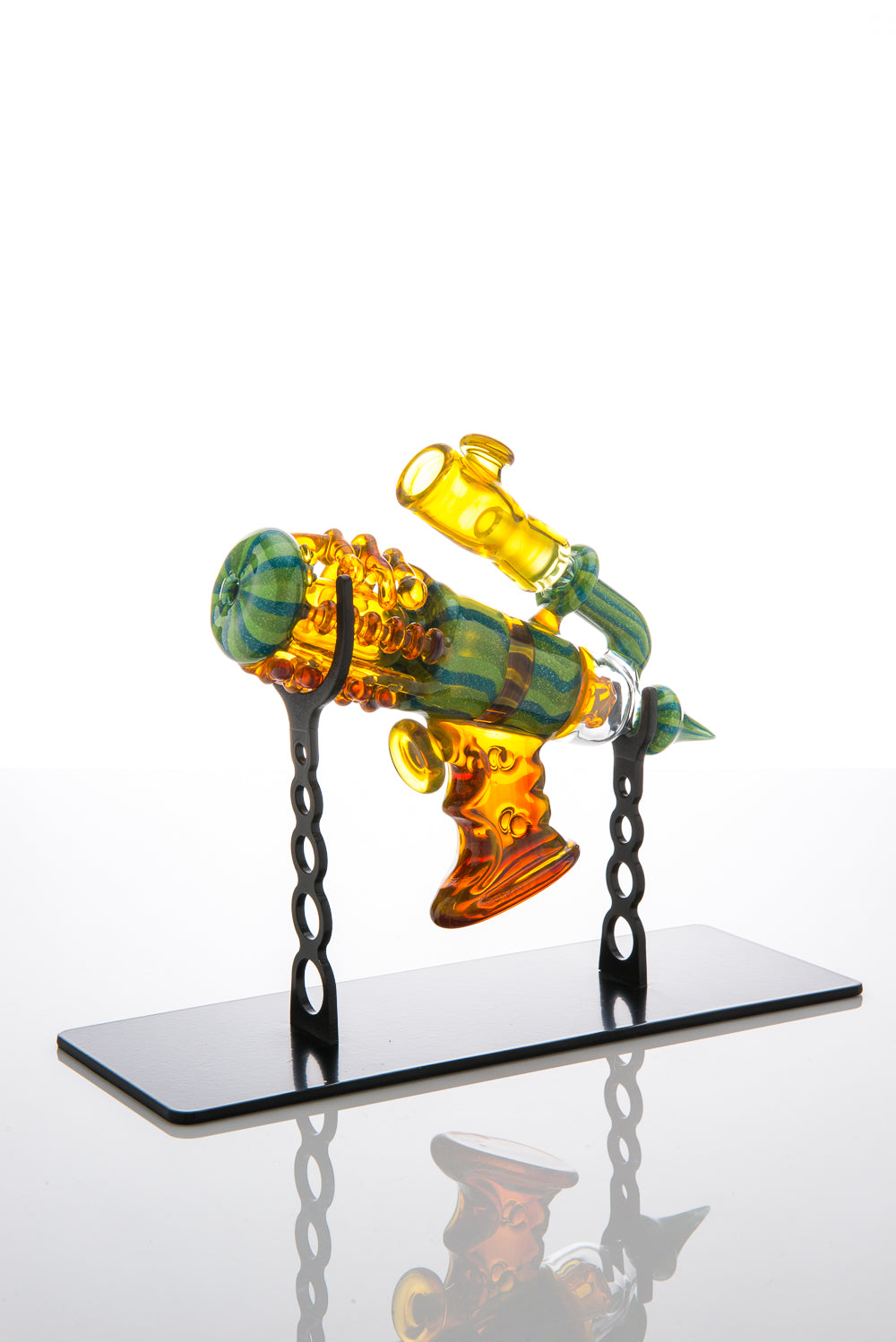 Mini Watermelon Ray Gun Vapor Bubbler by Darby Holm