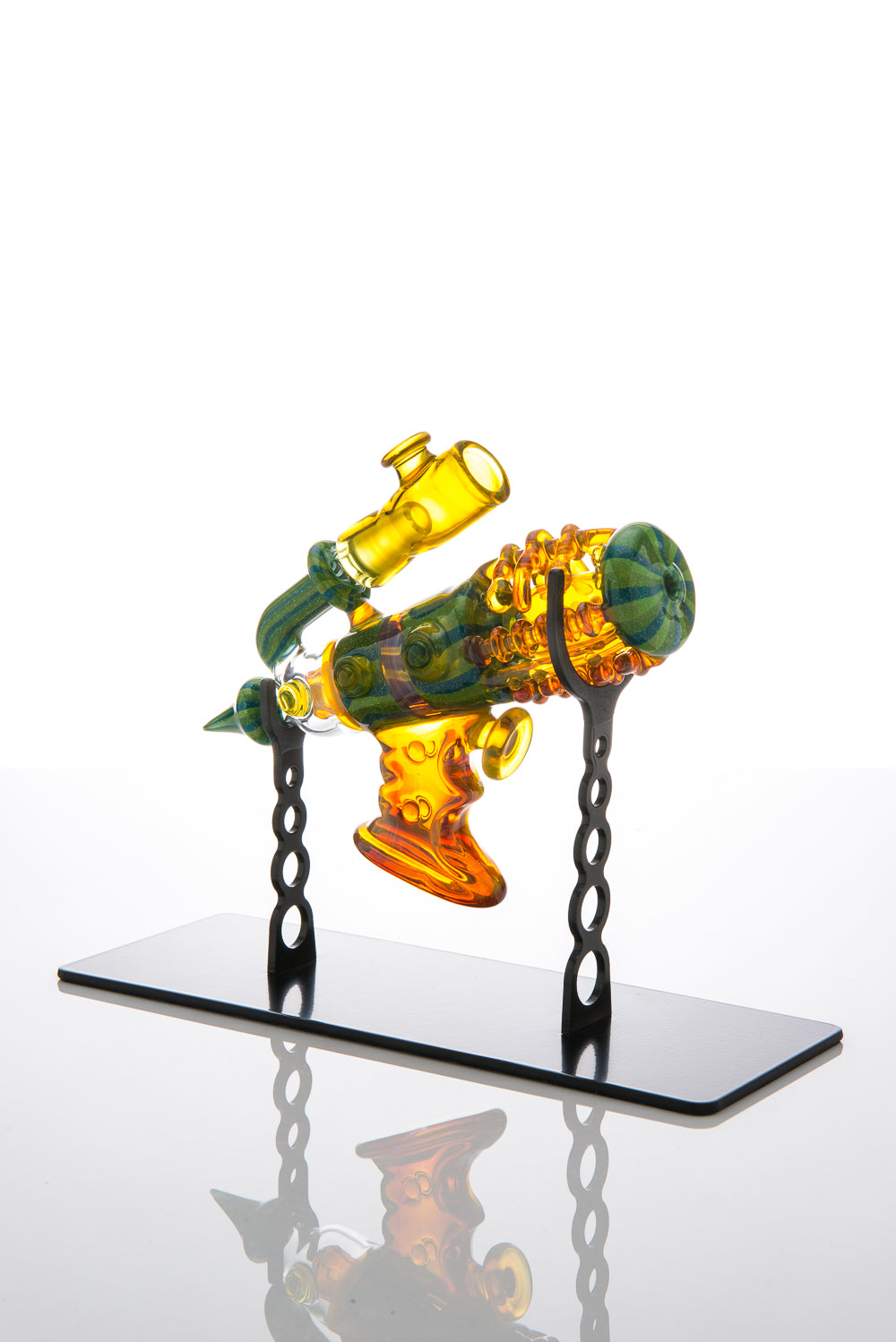 Mini Watermelon Ray Gun Vapor Bubbler by Darby Holm