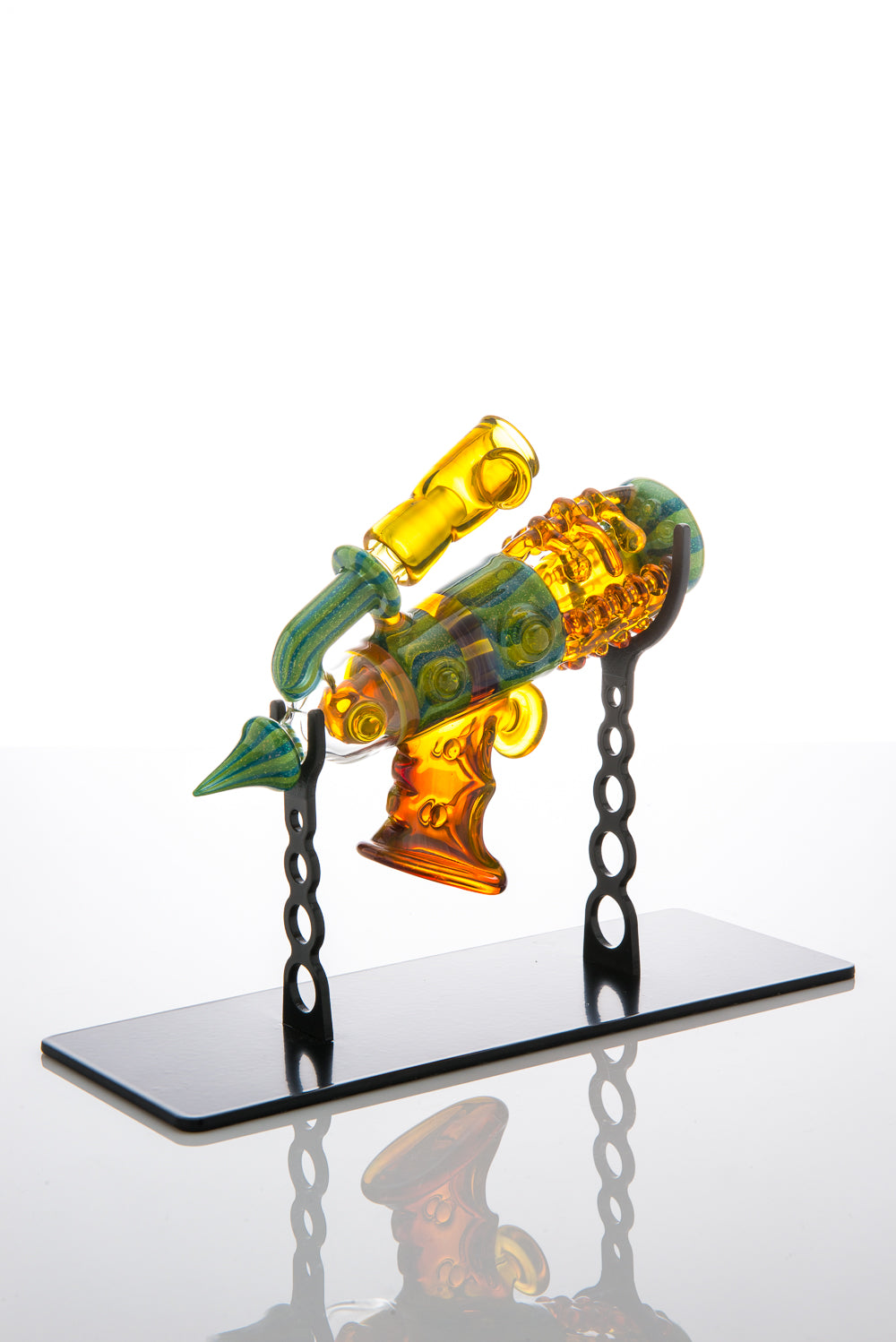 Mini Watermelon Ray Gun Vapor Bubbler by Darby Holm