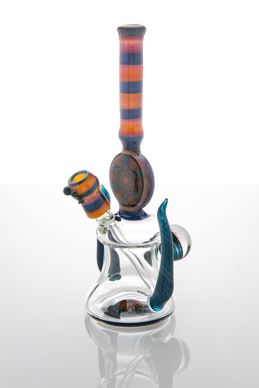 Filla Flip Bubbler with Horns Collaboration by E-Box and Adam Reetz