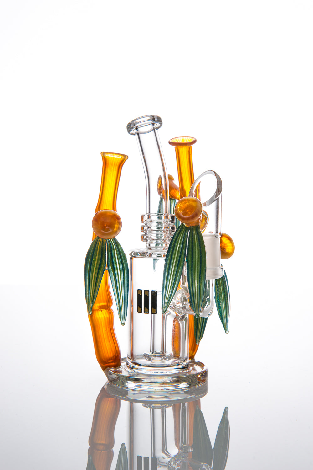 Ill Glass First Friday 50 Watt with Bamboo Shoots Collaboration with Darby Holm
