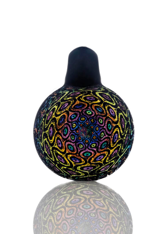 Mandala Dichro Pendant with Opal #1 by Berzerker