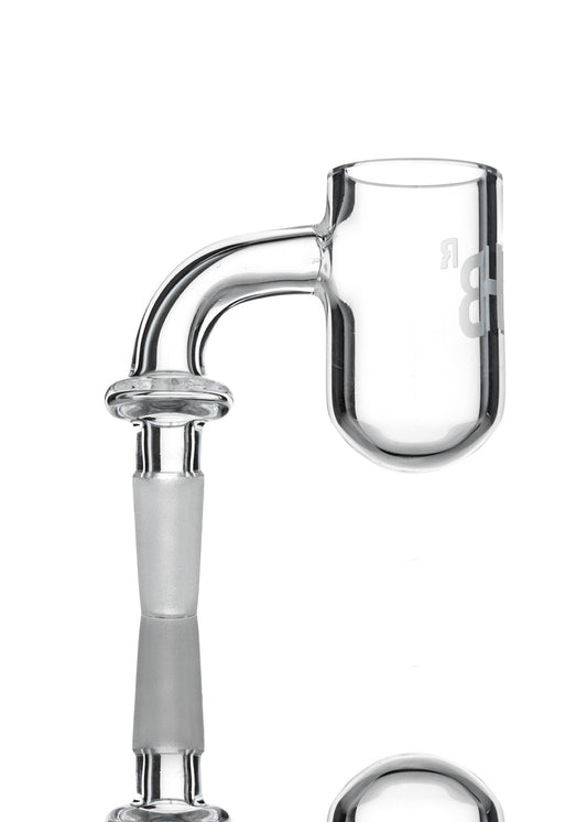 Joel Halen Round Bottom Flat Top 10mm Male 90 Degree Flat Top 25mm Banger