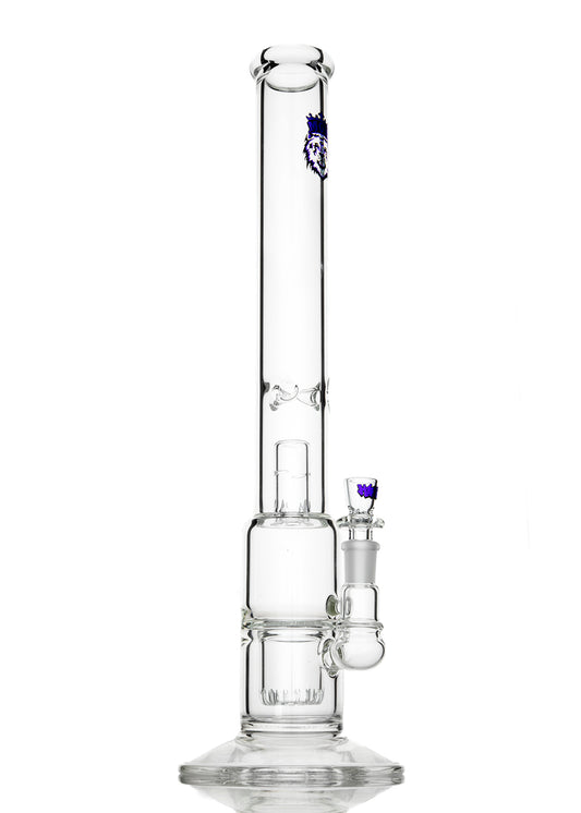 Manifest Glassworks Classic Diffy Cap Stemless with Purple and Black Logo Tube