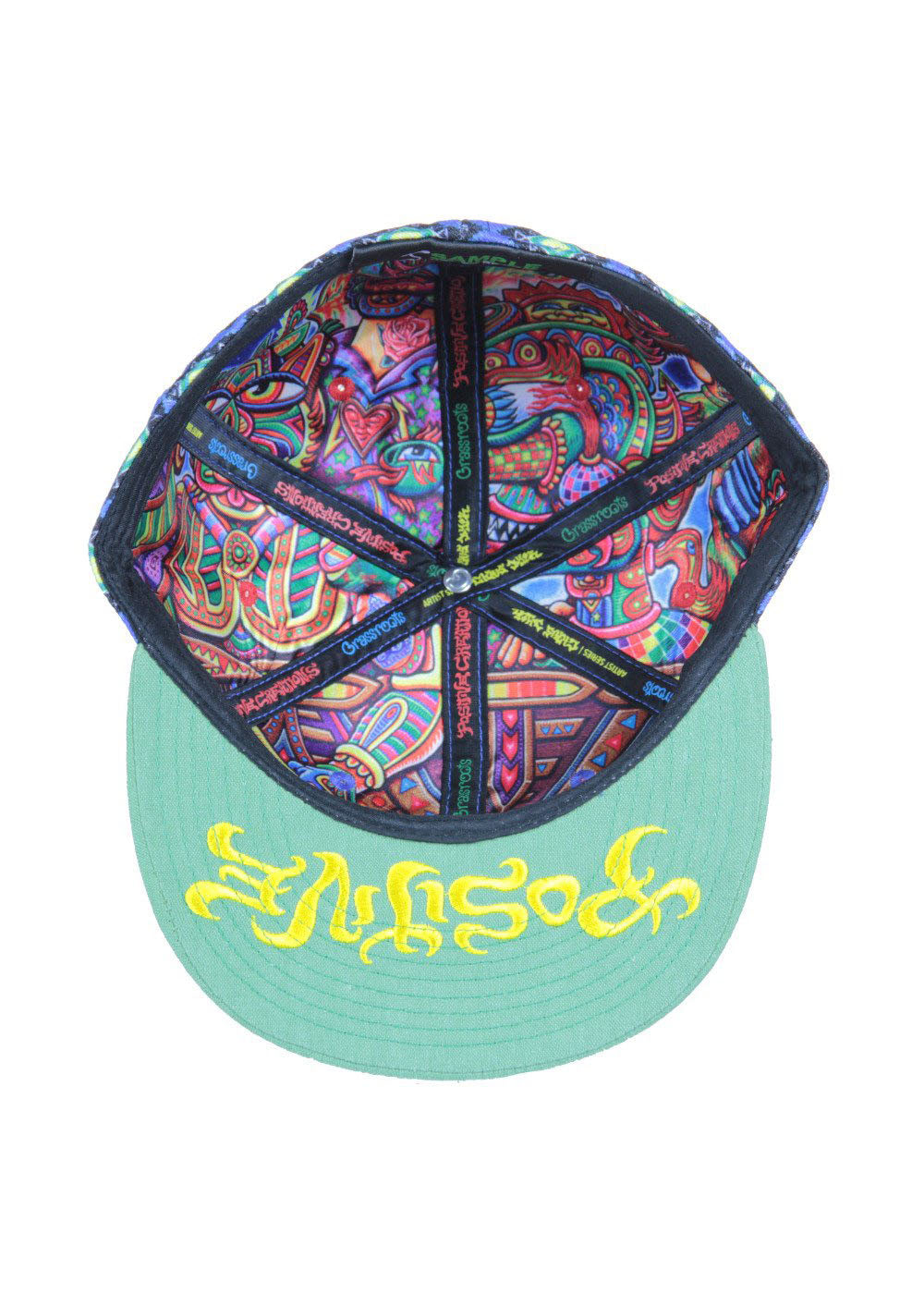 Grassroots Chris Dyer Mandala Fitted Hat