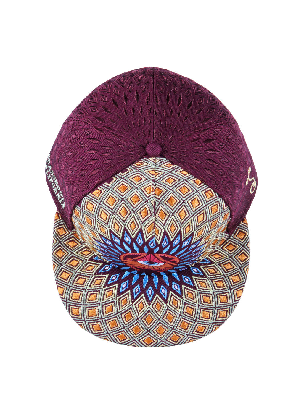 Grassroots San Pedro Del Sol Burgundy Fitted Hat